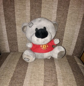 Manchester United F.c. Timmy Bear Soft Plush Mascot Teddy Official Licensed for sale on Ebay