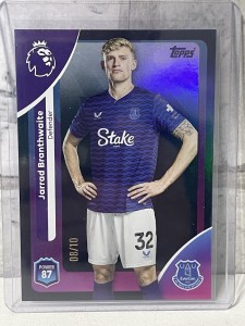Topps 25/26 Premier League Jarrad Branthwaite Card 08/10 - Everton FC for sale on Ebay