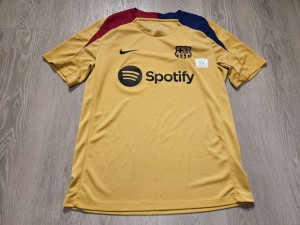 Mens Nike Barcelona Training football shirt 24/25 Size M for sale on Ebay