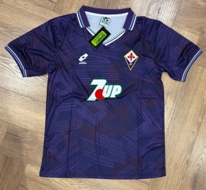 Fiorentina Lotto 1992/1993 Home Shirt - Size Adult Large 20.5inch P2P for sale on Ebay