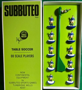Subbuteo Hand Painted St Johnstone Cardiff City? Fantastic Condition Heavyweight for sale on Ebay