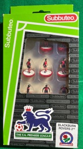 Subbuteo Lightweight Premier League Ref 814 Blackburn 2nd Excellent Condition for sale on Ebay