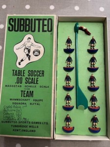 Subbuteo team -1970s - Barcelona/Crystal Palace - boxed for sale on Ebay