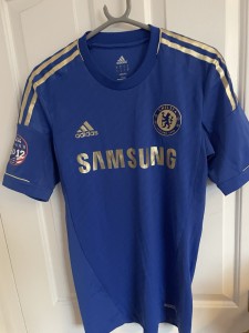 Adidas Chelsea Player Issue Techfit Home Shirt 12/13 Pre Season USA Ferreira for sale on Ebay