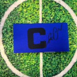 Conor Gallagher Of England, Chelsea & Athletico Signed Captain Armband wCOA for sale on Ebay