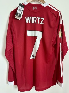 Liverpool FC 2025/26 Authentic Adidas Home Shirt Long Sleeves Size Large BNWT for sale on Ebay