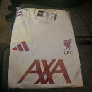 Liverpool FC 25/26 Away Jersey White Size Large Brand New with Tags LFC for sale on Ebay