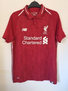 Liverpool FC Football Shirt. Size Small. Red. New Balance. Collared. for sale on Ebay