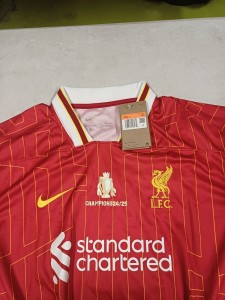 Original Liverpool 2024/2025 Home Football Shirt Mens 4XL for sale on Ebay