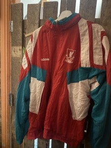 Liverpool FC 1991-1992 Adidas Shell Jacket Rare Vintage for sale on Ebay