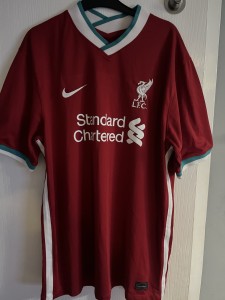 Liverpool Shirt for sale on Ebay
