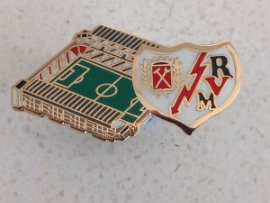RAYO VALLECANO STADIUM BADGE for sale on Ebay