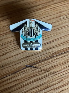 NUFC Newcastle United V Bolton Wanderers 2006-07 BADGE VGC for sale on Ebay