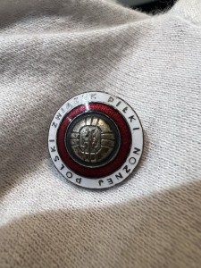 Circa 1960s Polish Football Association Official Pin Badge, Rare Item, Fifa Uefa for sale on Ebay