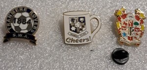 TRANMERE ROVERS FC BADGES for sale on Ebay