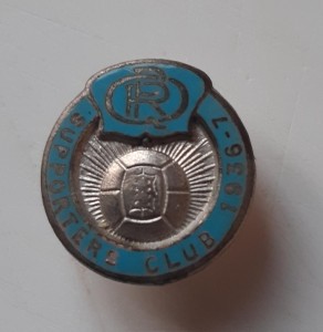 Queens Park Rangers supporters club vintage button hole badge 1936/7 season for sale on Ebay