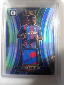 Eddie Nketiah Crystal Palace Patch 2024-25 Panini Select Premier League for sale on Ebay