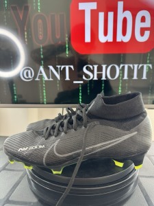 Nike Zoom Mercurial Superfly 9 Pro Black Volt Football Boots RRP £129 SIZE 8.5 for sale on Ebay