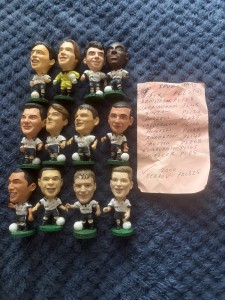 CORINTHIANS PROSTARS COLLECTION TOTTENHAM HOTSPUR TEAM 1995 TOTAL 12 FIGURES for sale on Ebay