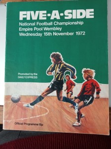 1972 National Five a Side Championships @Wembley inc Tottenham Leicester etc for sale on Ebay