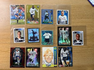 Tottenham Bundle Retro Sticker And Card Job Lot Topps Panini  for sale on Ebay