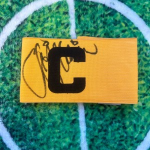 Dion Dublin Of England, Aston Villa & Coventry Signed Captains Armband wCOA for sale on Ebay