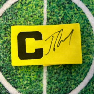 Jacob Ramsey Of England, Aston Villa & Newcastle Signed Captain Armband wCOA for sale on Ebay