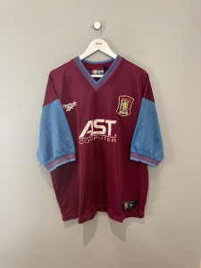 ASTON VILLA 1997/98  HOME SHIRT  (XXL)  REEBOK ORIGINAL VINTAGE FOOTBALL SHIRT for sale on Ebay