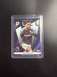 Topps Premier League 2026 Jacob Ramsey Aston Villa Premier Pull Ultra Limited for sale on Ebay