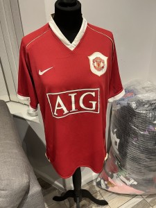 Nike Manchester United FC AIG Shirt Size L for sale on Ebay