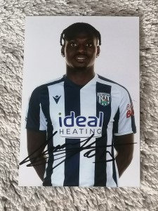 WBA. WEST BROM. WEST BROMWICH ALBION. HAND SIGNED PHOTO 6X4 OUSMANE DIAKITE.  for sale on Ebay