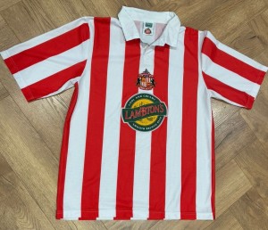 Sunderland Score Draw 1997/98/98 Home Shirt - Size Adult Large 21.5inch P2P for sale on Ebay