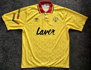 SHEFFIELD UNITED Shirt Umbro 92/93 Away Premier League L 22” P2P Not Match Worn for sale on Ebay
