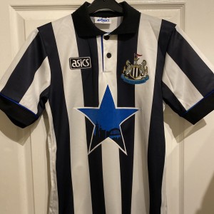 Vintage Newcastle Home Shirt 1993-95 superb condition Adults Small for sale on Ebay