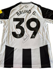 Rare Bruno Guimaraes Signed Newcastle United Jersey for sale on Ebay