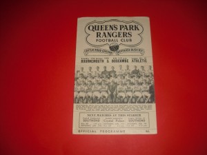 1958/59 QUEENS PARK RANGERS V BOURNEMOUTH (QPR 1959) for sale on Ebay
