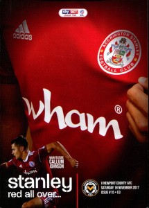 Accrington Stanley v Newport County 18/11/17 League 2 for sale on Ebay