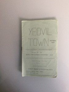 YEOVIL TOWN  RES V PORTSMOUTH  RES 21.04.1969 STEWART BRAMLEY TESTIMONIAL GAME for sale on Ebay