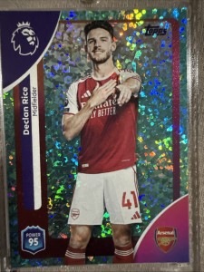 Declan Rice Sparkle! 431/499 Topps Premier League 25/26 Arsenal Mint for sale on Ebay