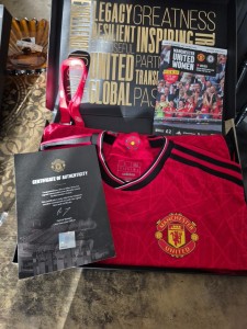 Man Utd Womens 2024 Signed Shirt ELLA TOONE size S. for sale on Ebay