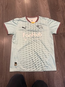 Derby County Away Shirt for sale on Ebay