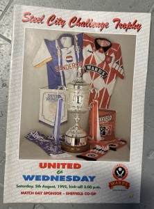 Sheffield Wednesday SWFC Steel City Challenge Programme v Sheff United 5/8/95  for sale on Ebay