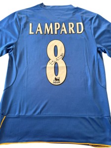 Rare Frank Lampard Signed Chelsea Jersey for sale on Ebay