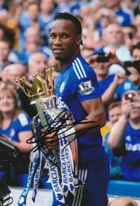 Rare Didier Drogba Signed 12