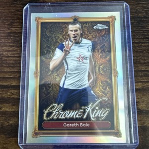 Tottenham's Gareth Bale Chrome King CK18 | Topps Premier League 2026 #CK18 for sale on Ebay