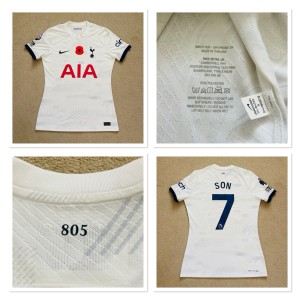 Tottenham Hotspur Nike Player Issue Match Issue DRI-FIT ADV Football Shirt SON 7 for sale on Ebay