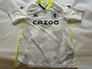 Aston Villa 2020-21 Third Football Shirt Medium for sale on Ebay