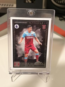 Fabian Balbuena RC /65 Panini EPL Impeccable 19/20 West Ham United for sale on Ebay