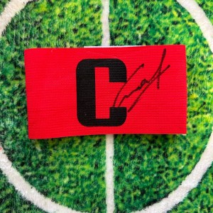 Alejandro Garnacho Of Argentina, Man UTD & Chelsea Signed Captains Armband wCOA for sale on Ebay