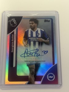 Topps Premier League 25/26 - Georginio Rutter AUTOGRAPH - Mint - Brighton for sale on Ebay